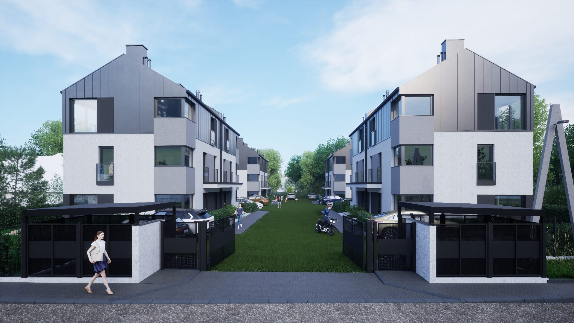 Nowoczesne wnętrze salonu