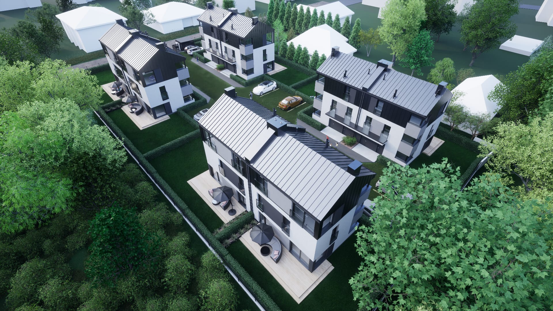 Nowoczesne wnętrze salonu